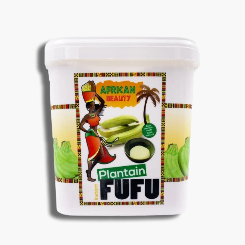 African Beauty Plantain Fufu Bucket 4kg