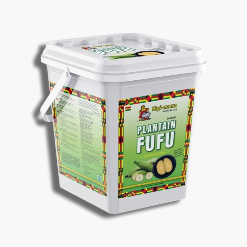 Bigi Mama Plantain Fufu Bucket 4kg