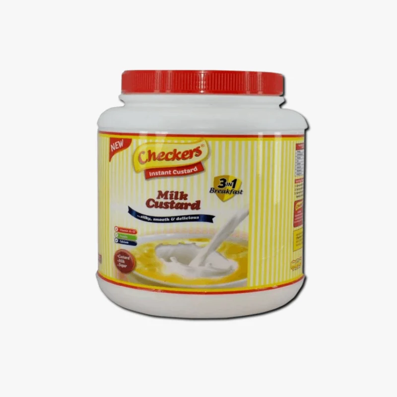 Checkers Custard Milk Flavored