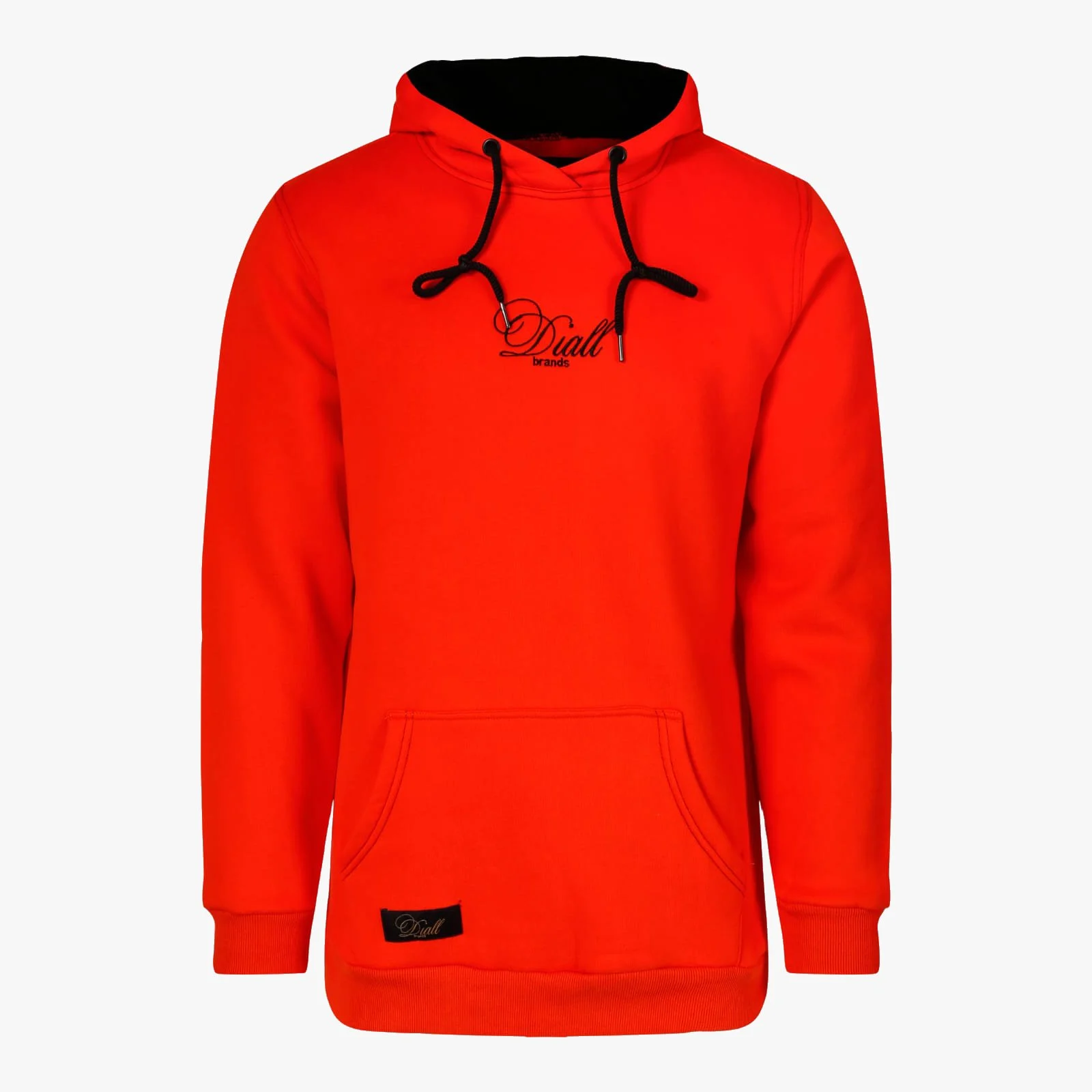 Diall Hoodie Red Black 1