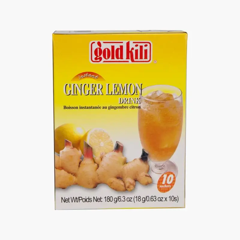 Tea Natural Ginger Lemon Gold Kili Tea Natural Ginger Lemon Gold Kili