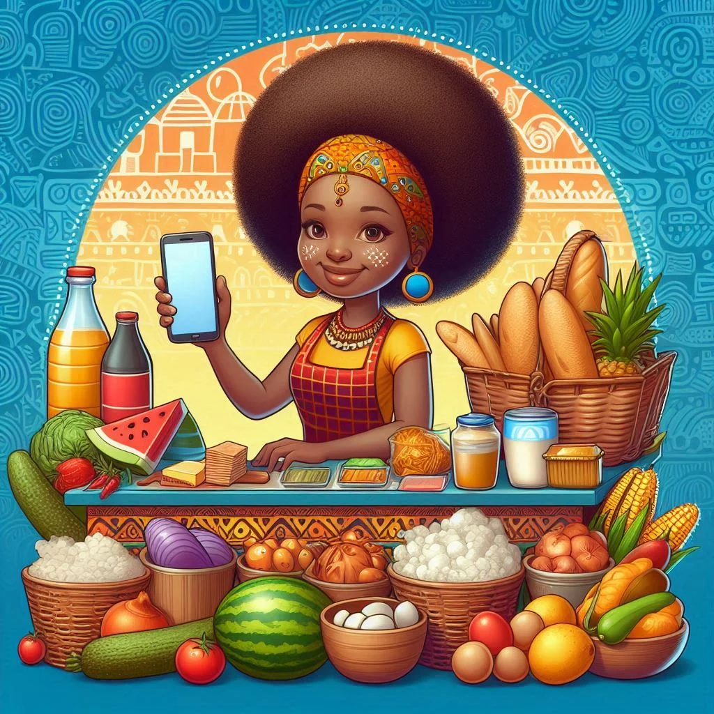 Authentic African Food Shop Login Cover