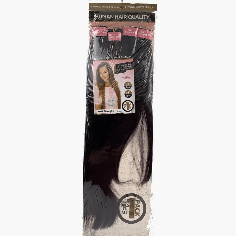 Authentic African Food Yaki Straight Human Hair